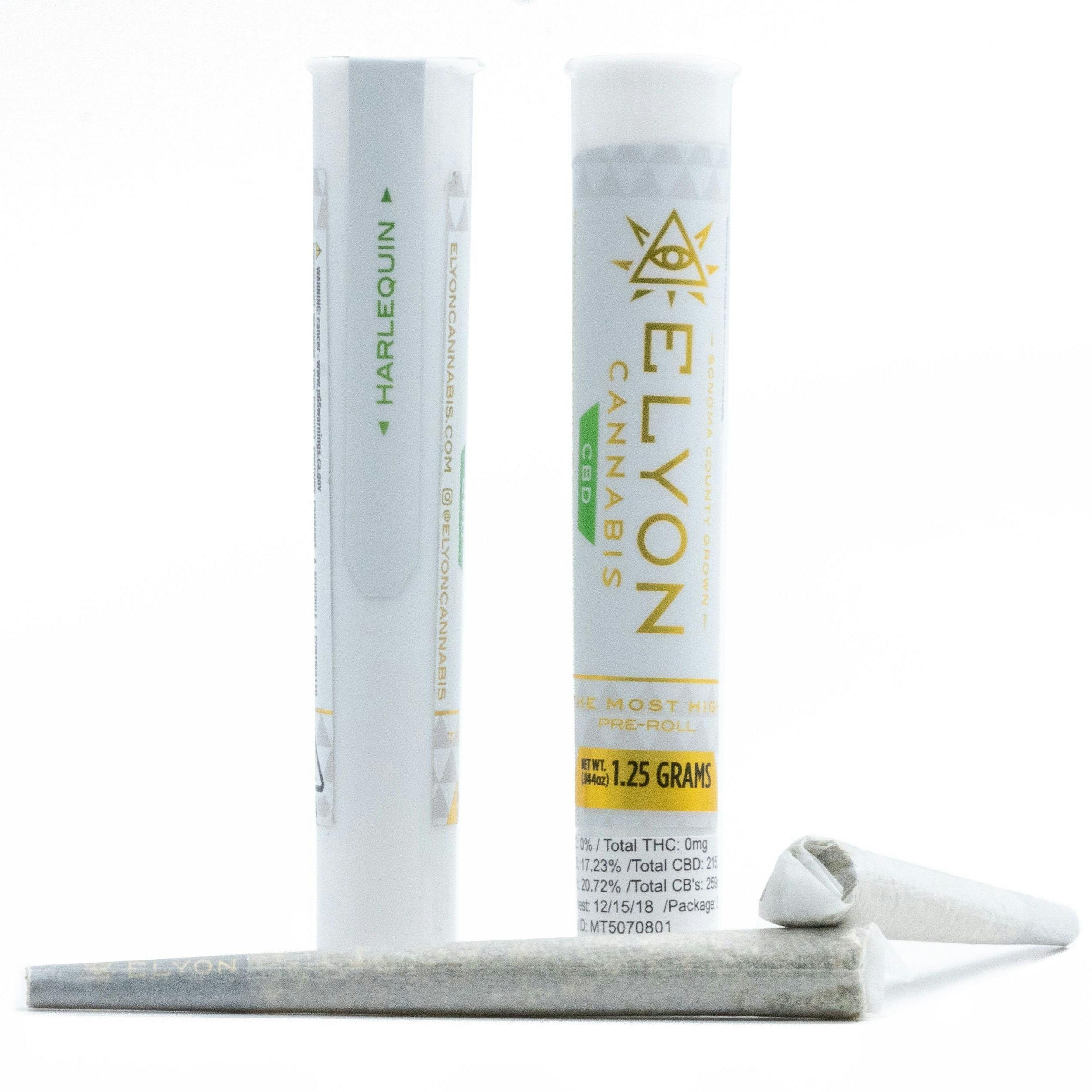 Elyon Cannabis Harlequin Pre Roll Leafly